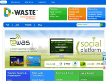 Tablet Screenshot of d-waste.com